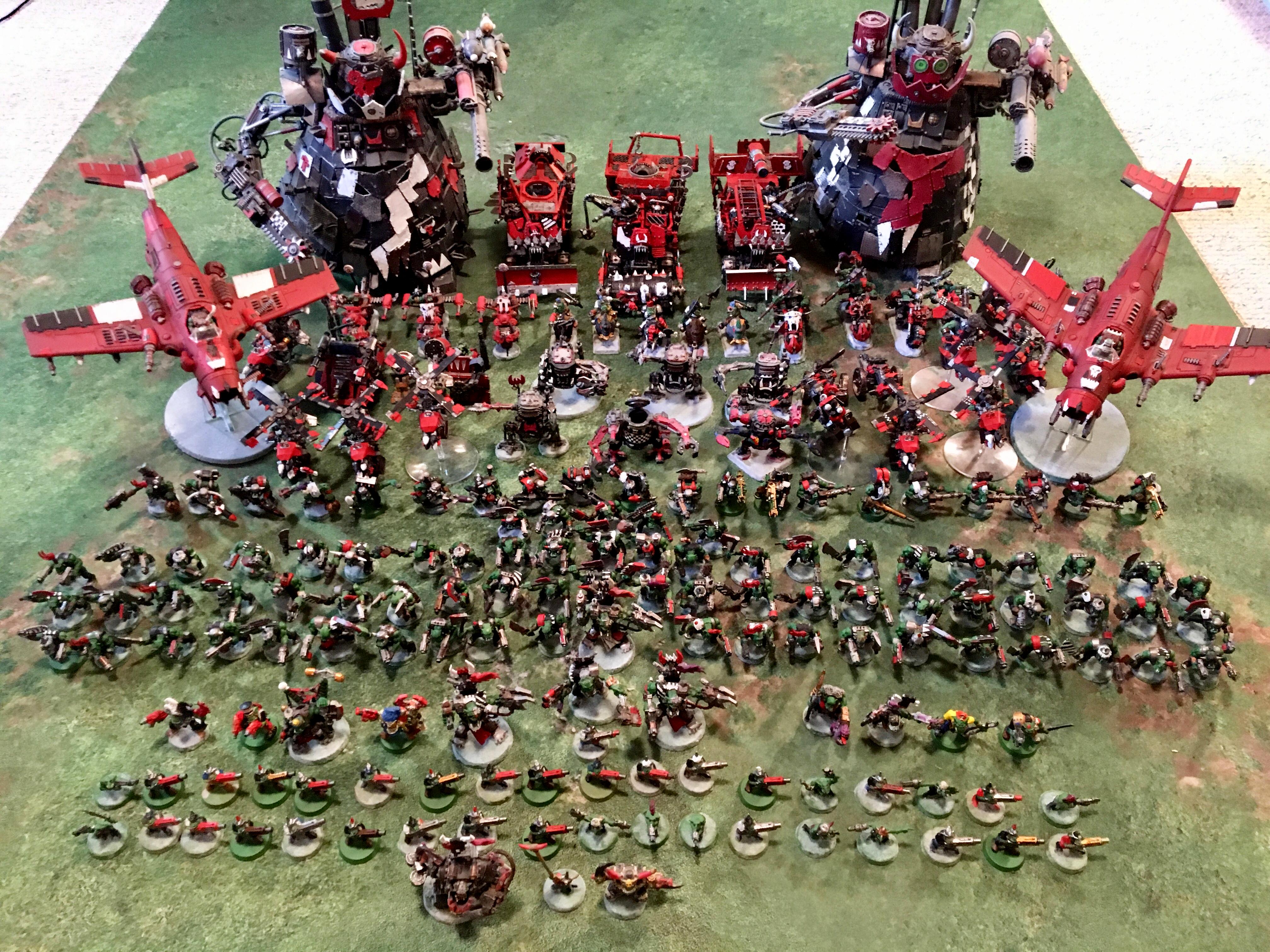 Army, Big, Goffs, Huge, Orks, Points, Waaagh, Warhammer 40,000